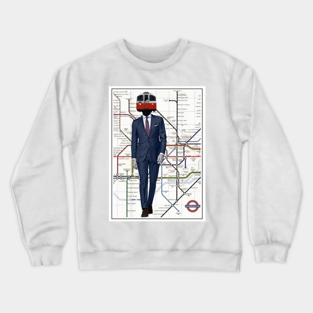 The Commuter Crewneck Sweatshirt by FaceTheStrange